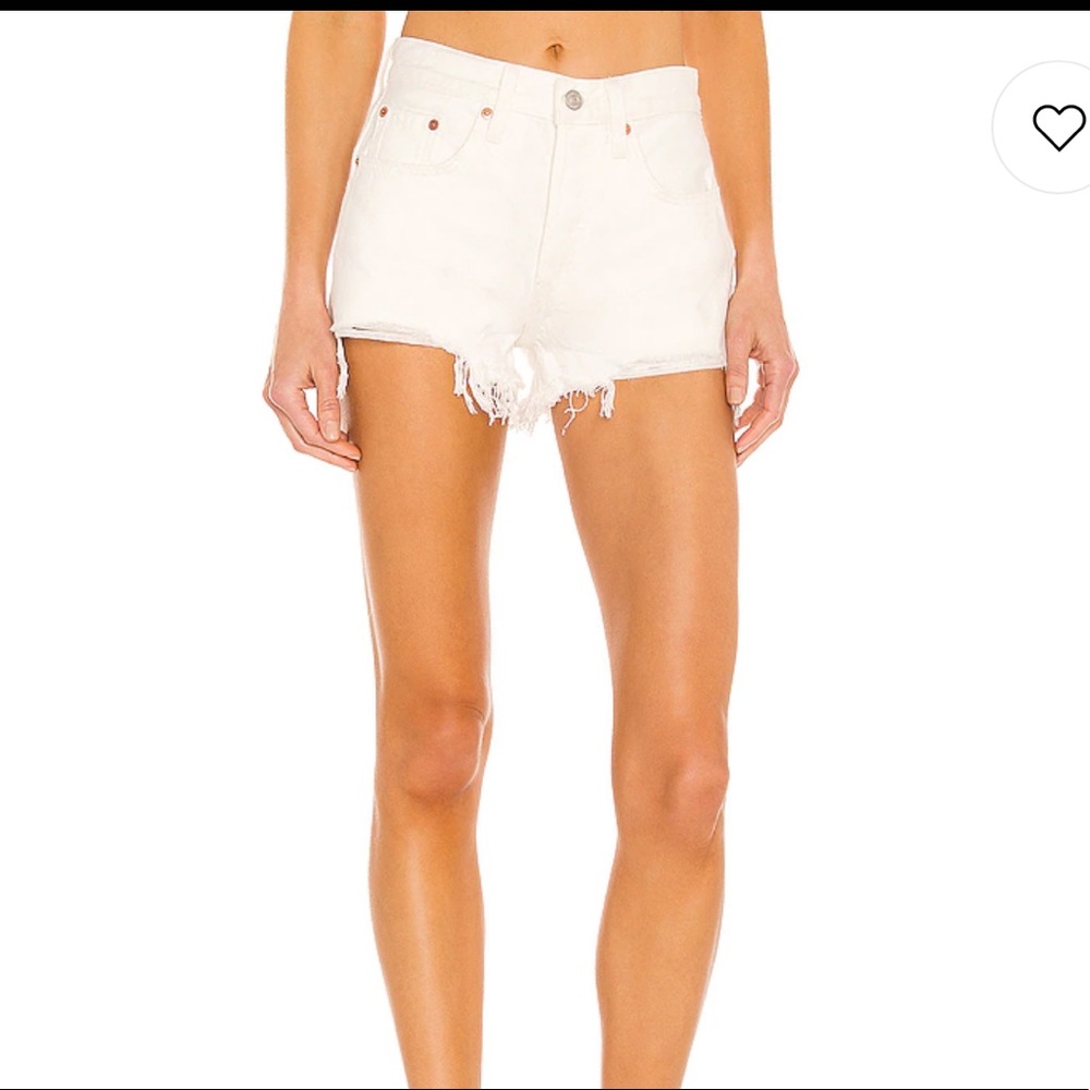 White 501 levis